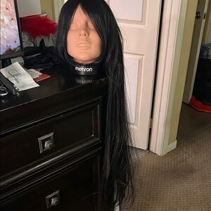 Black Long Wig for Women